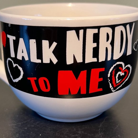 TALK NERDY TO ME Ceramic Cup / Mug / Bowl - Picture 3 of 7